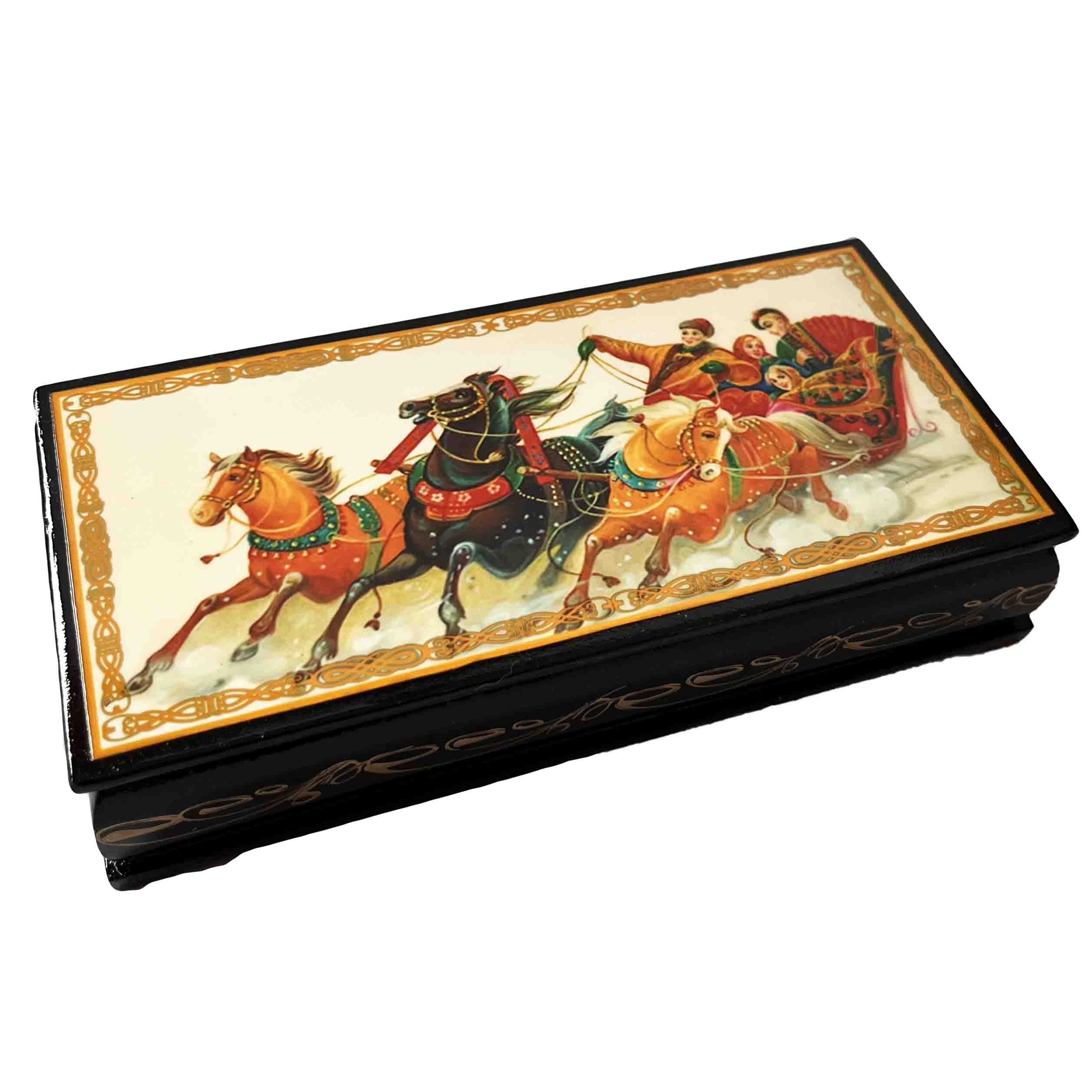 Souvenir Schatulle "Troika", 17х8х4 cm