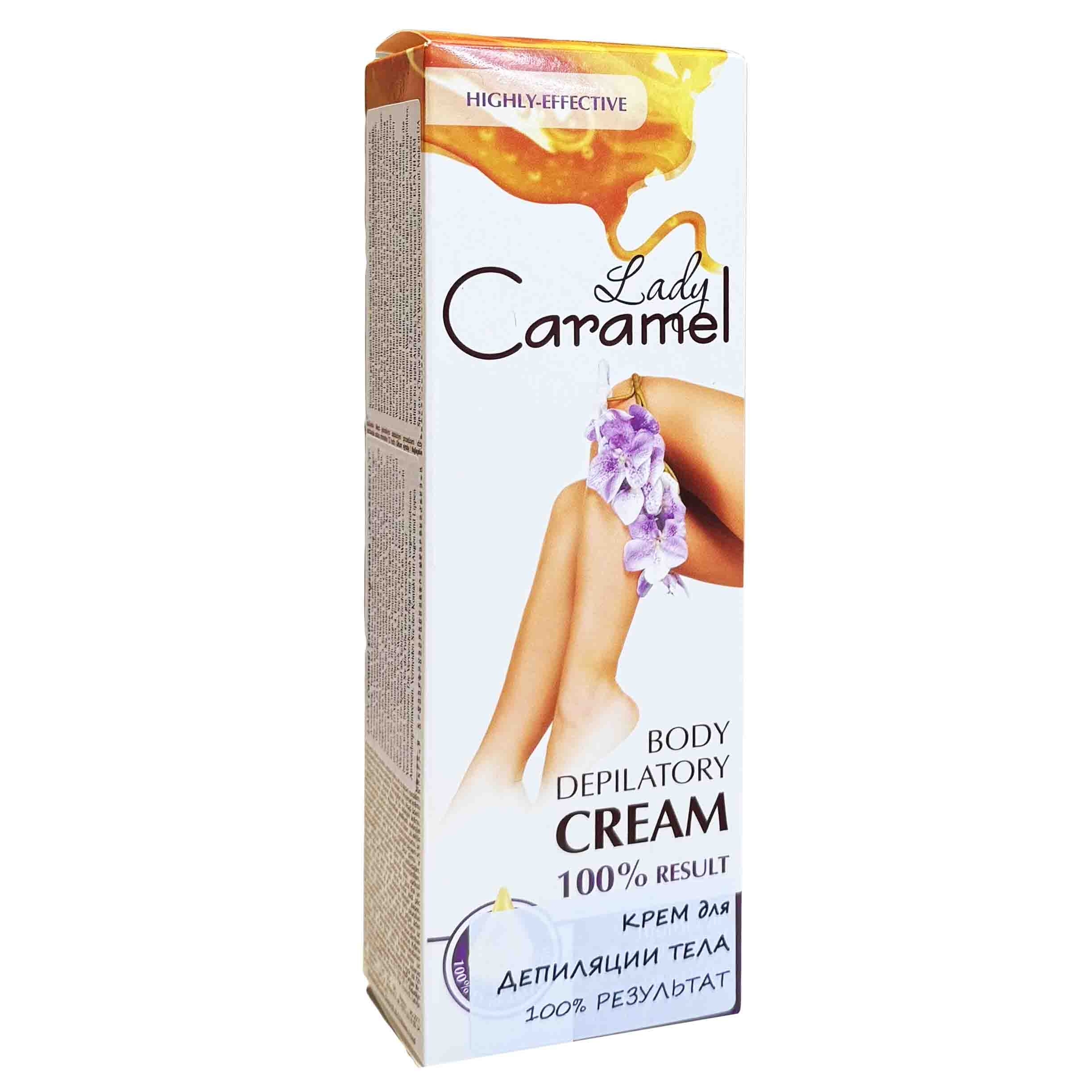 "Lady Caramel" Creme für Körperhaarentfernung, 100 ml