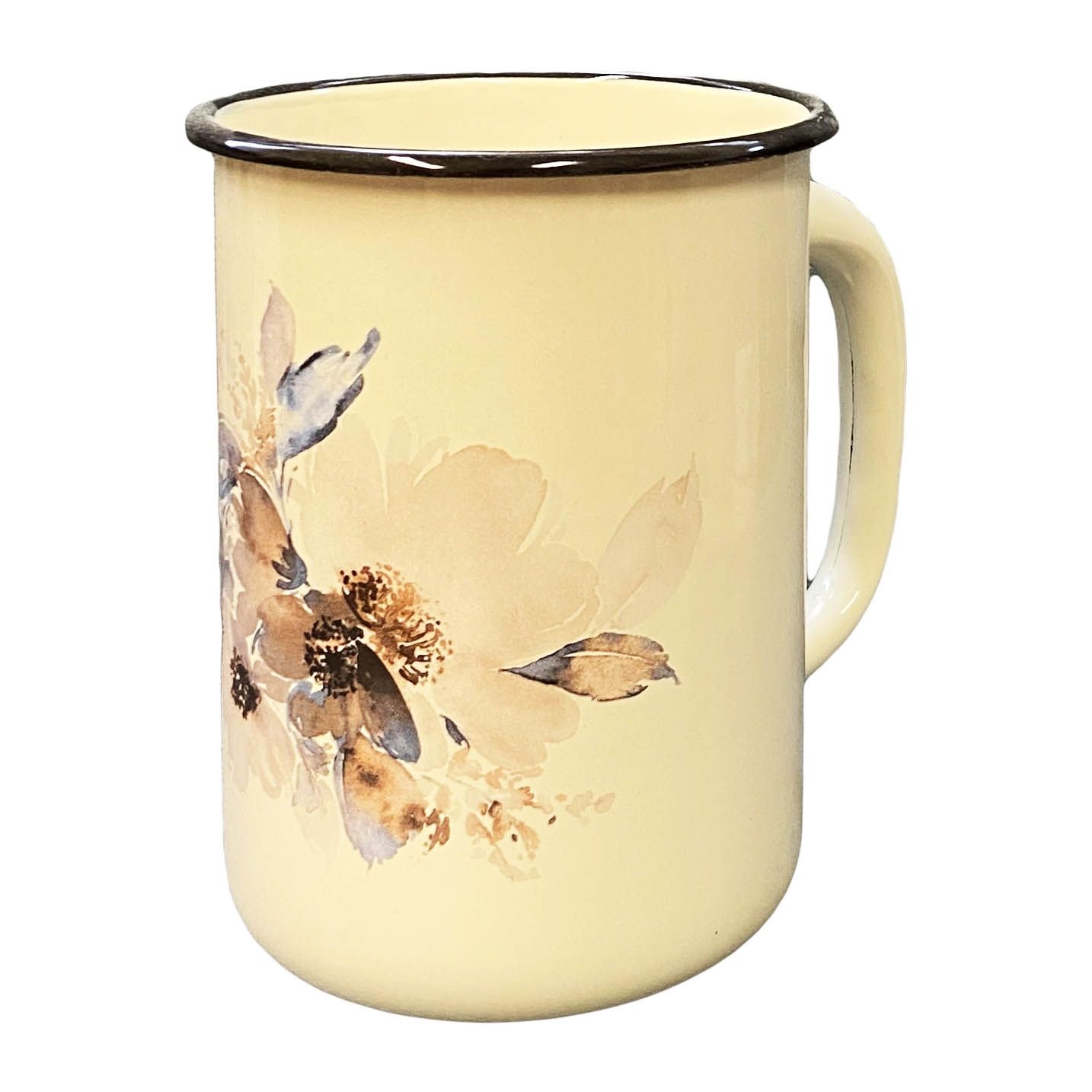 Becher, emailliert "Jasmin", 1,5 L