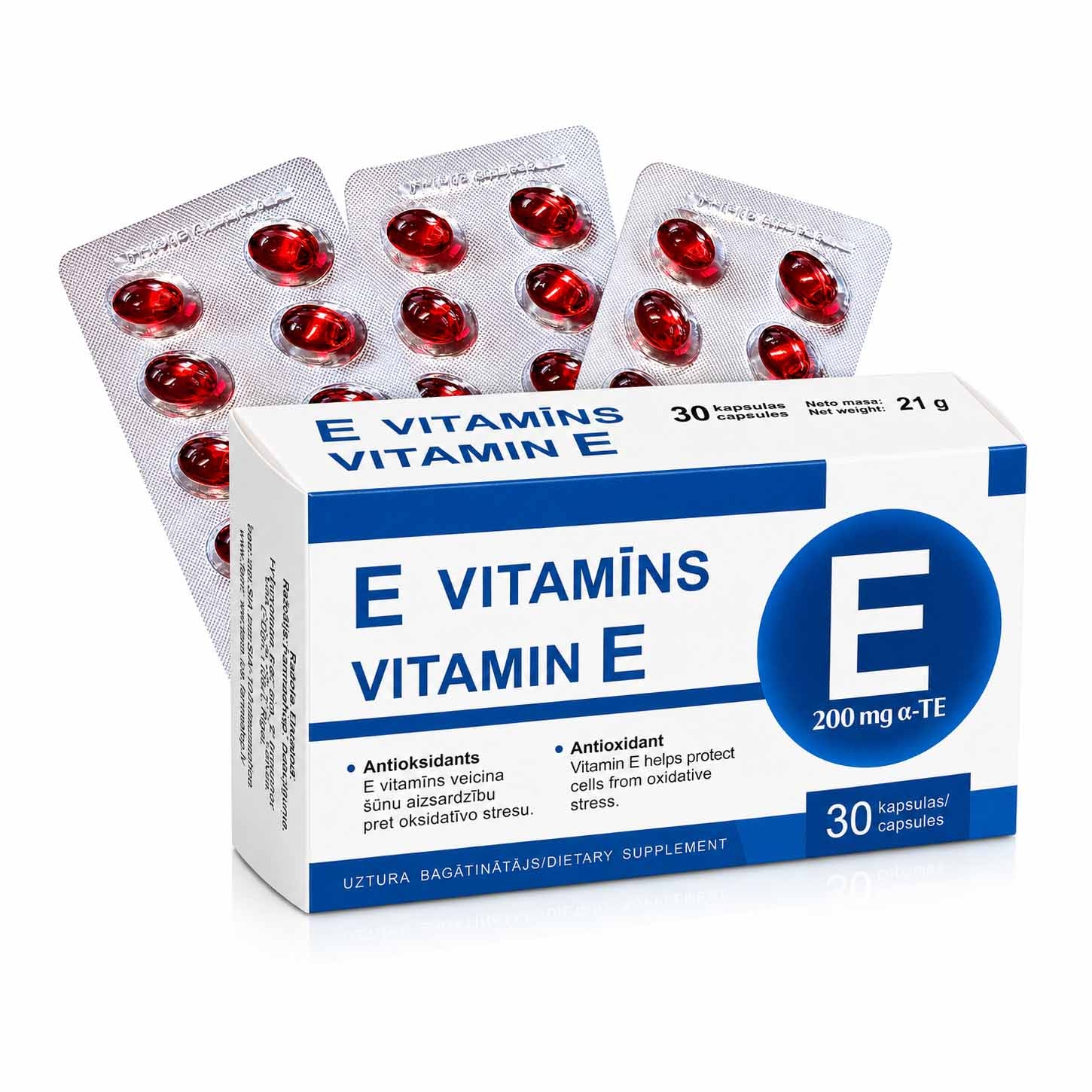 Vitamin E, 30 Kaps.