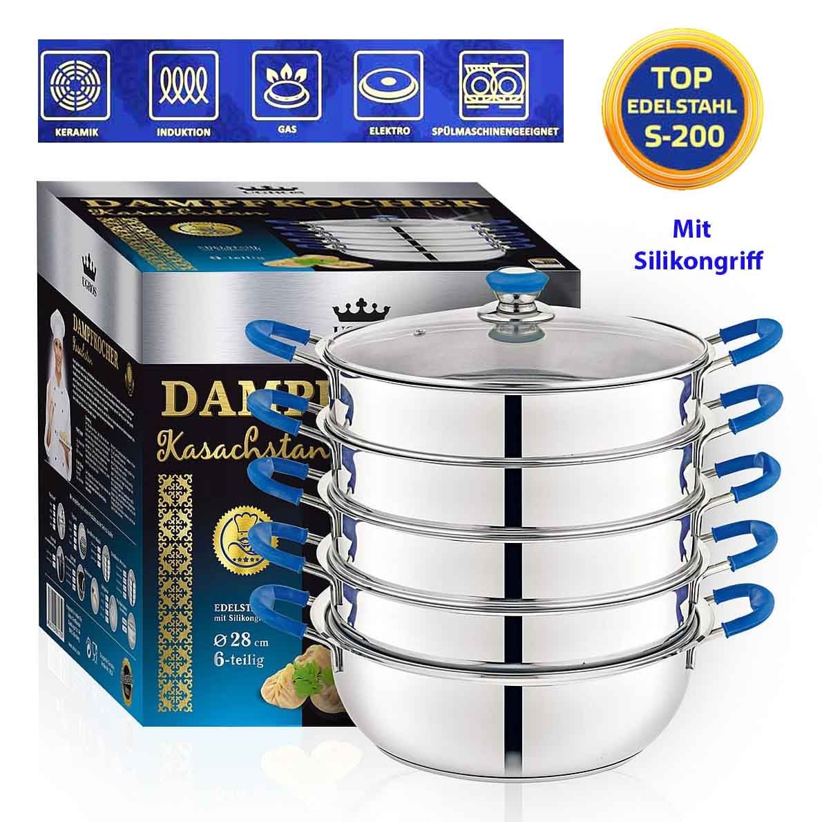 Dampfkocher "Kasachstan", Ø 28 cm