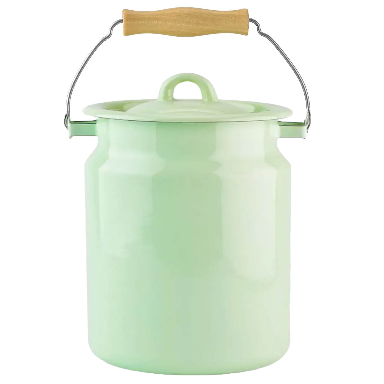 Transportkanne, emailliert, 3,5 L "Minze Kühle"