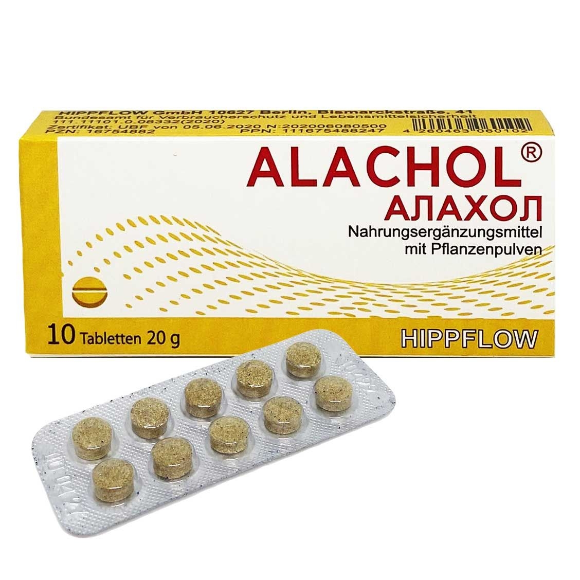 Alachol, 10 Tabl.