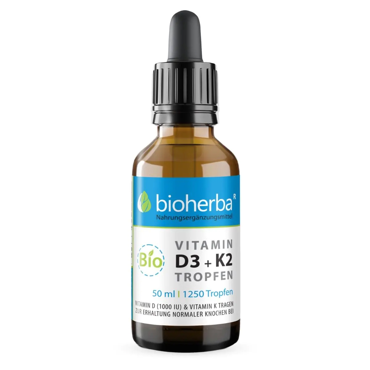 "Bioherba" - Bio Vitamin D3 + K2 Tropfen, 50 ml