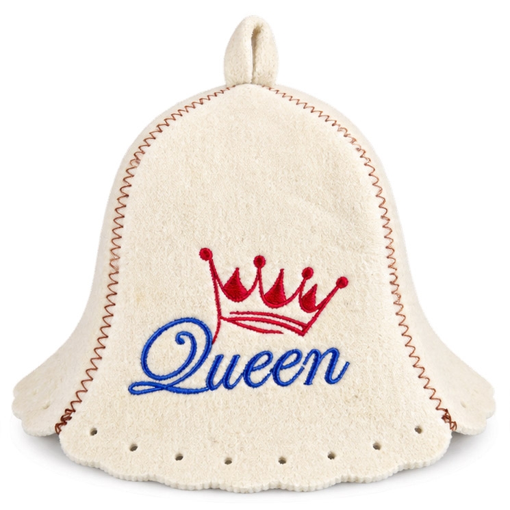 Filzhut für Sauna, "Queen"