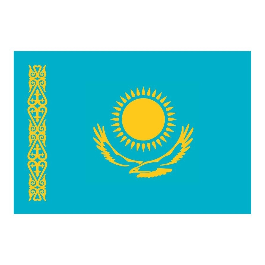 Flagge Kasachstan, 90 x 145 cm