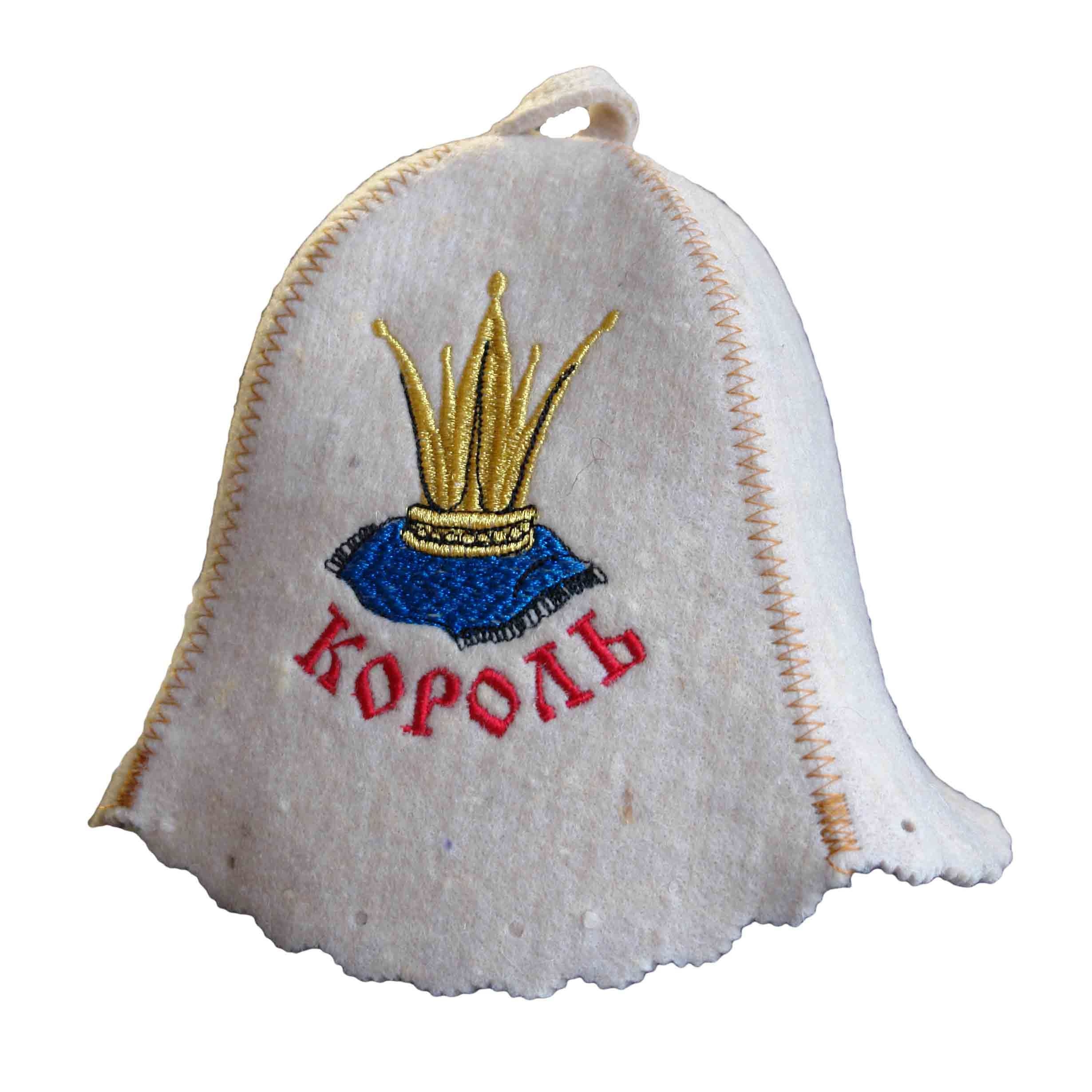 Шапка для сауны, "Король"