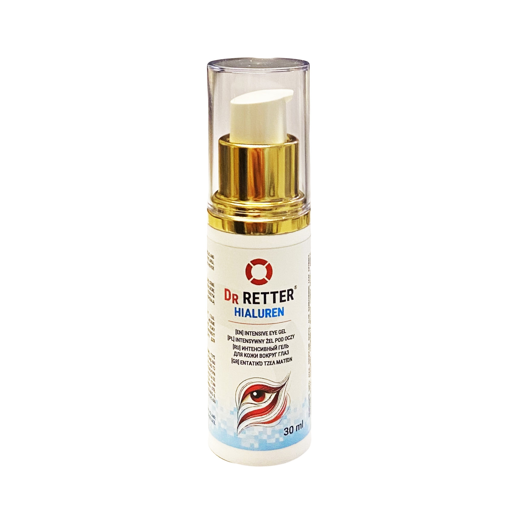 Dr. Retter - "Hialuren" Intensives Gel für die Haut um die Augen, 30 ml