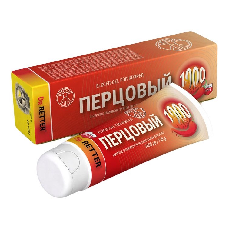 Dr. Retter - "Serie 1000" Elixier-Gel für Körper "Pertsowij", 135 g