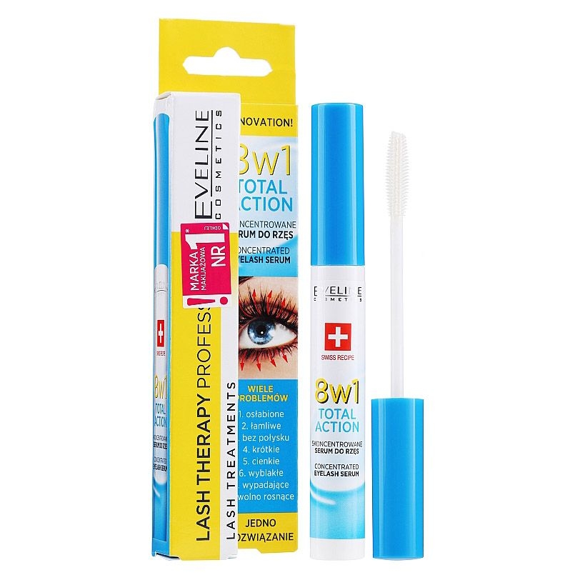 Eveline - Serum für Wimpern 8 in 1, Lash Therapy Professional