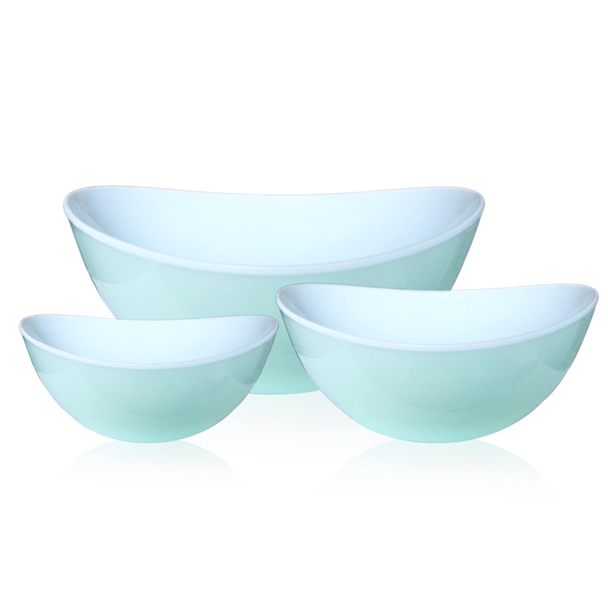 Frischhaltedosen-Set, plastik, rund ohne Deckel