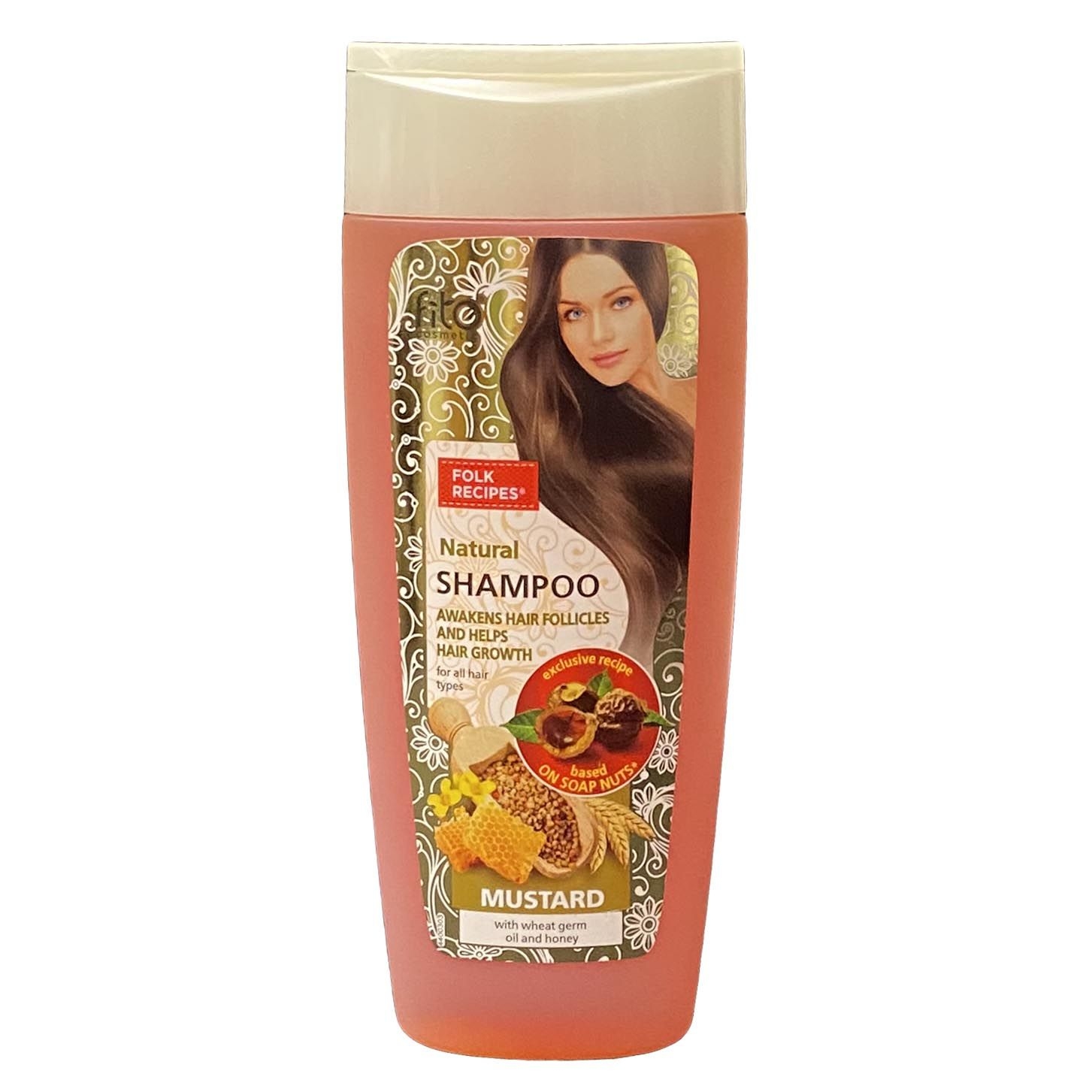 "Fito Cosmetic", Shampoo, Senf mit Weizenkeimöl, 270 ml