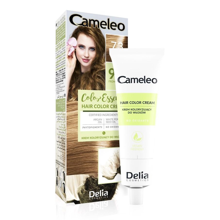 "Cameleo" "Color Essence", 7.3 Haselnuss, Natürliches Haarfärbe 2 in 1