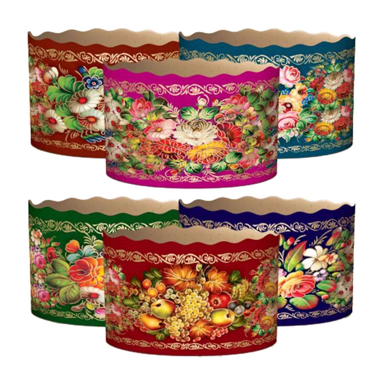 Backform für Osterkuchen "Zhostovo", 500 g, 130х85 mm