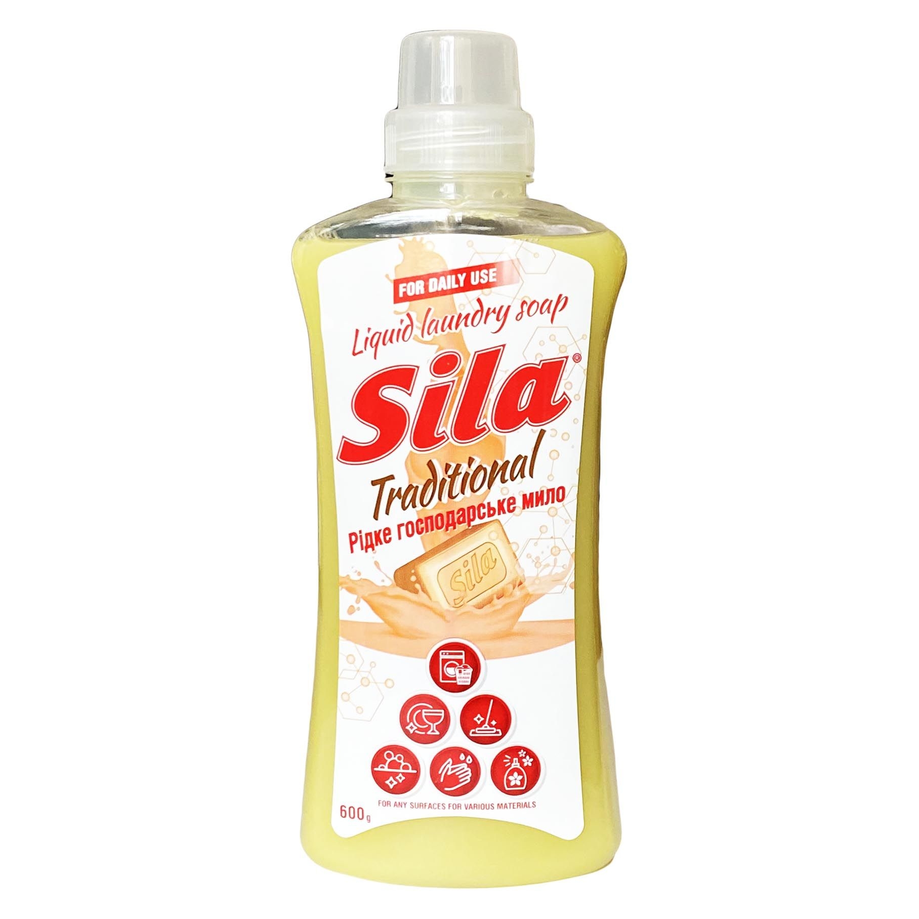 Flüssigseife "Hozjaistvennoe", "Sila", 600 g