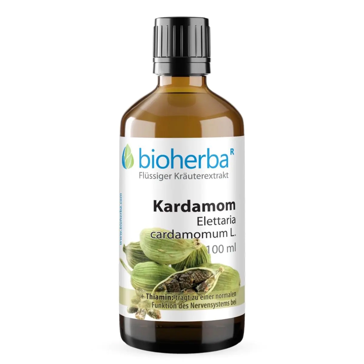 "Bioherba" - Kardamom Elettaria cardamomum L. Tropfen, Tinktur, 100 ml
