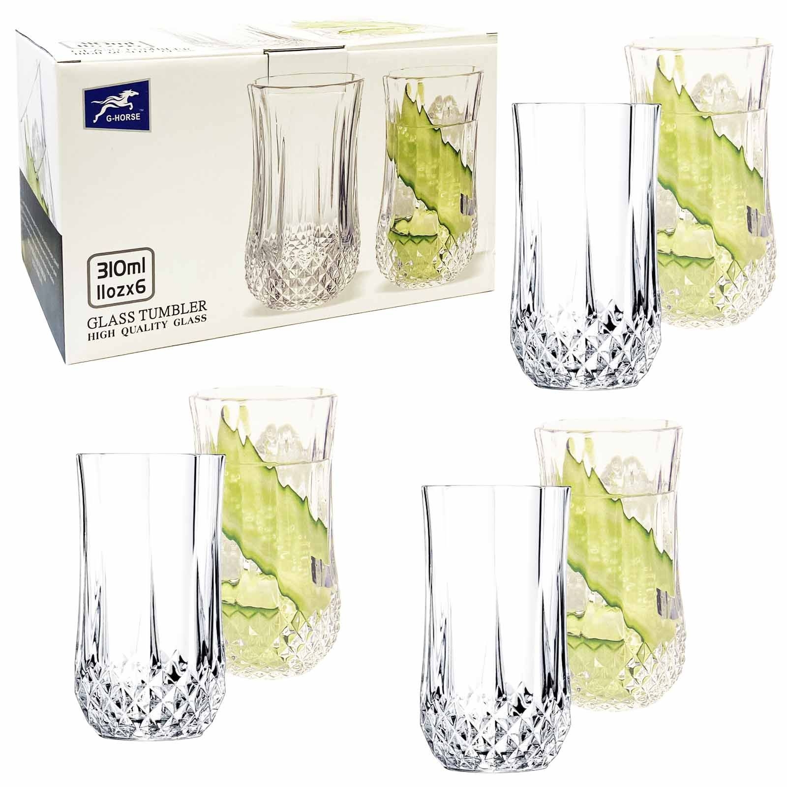 "G-Horse" набор из 6 стаканов для воды,  310 мл  (BM8711)