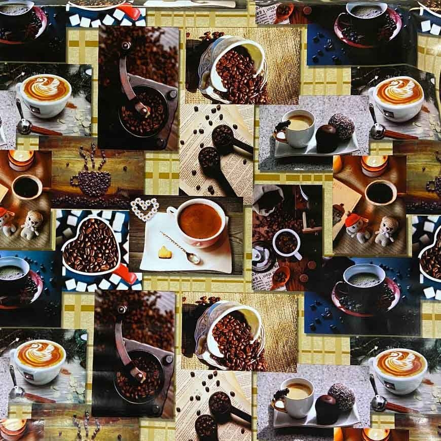 Tischdecke "Klassik", AS-871, Kaffee, 20x1,4 m