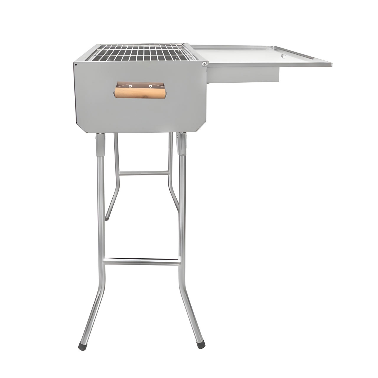 Mangal-Grill "Astana", aus Edelstahl mit Kohlenkorb