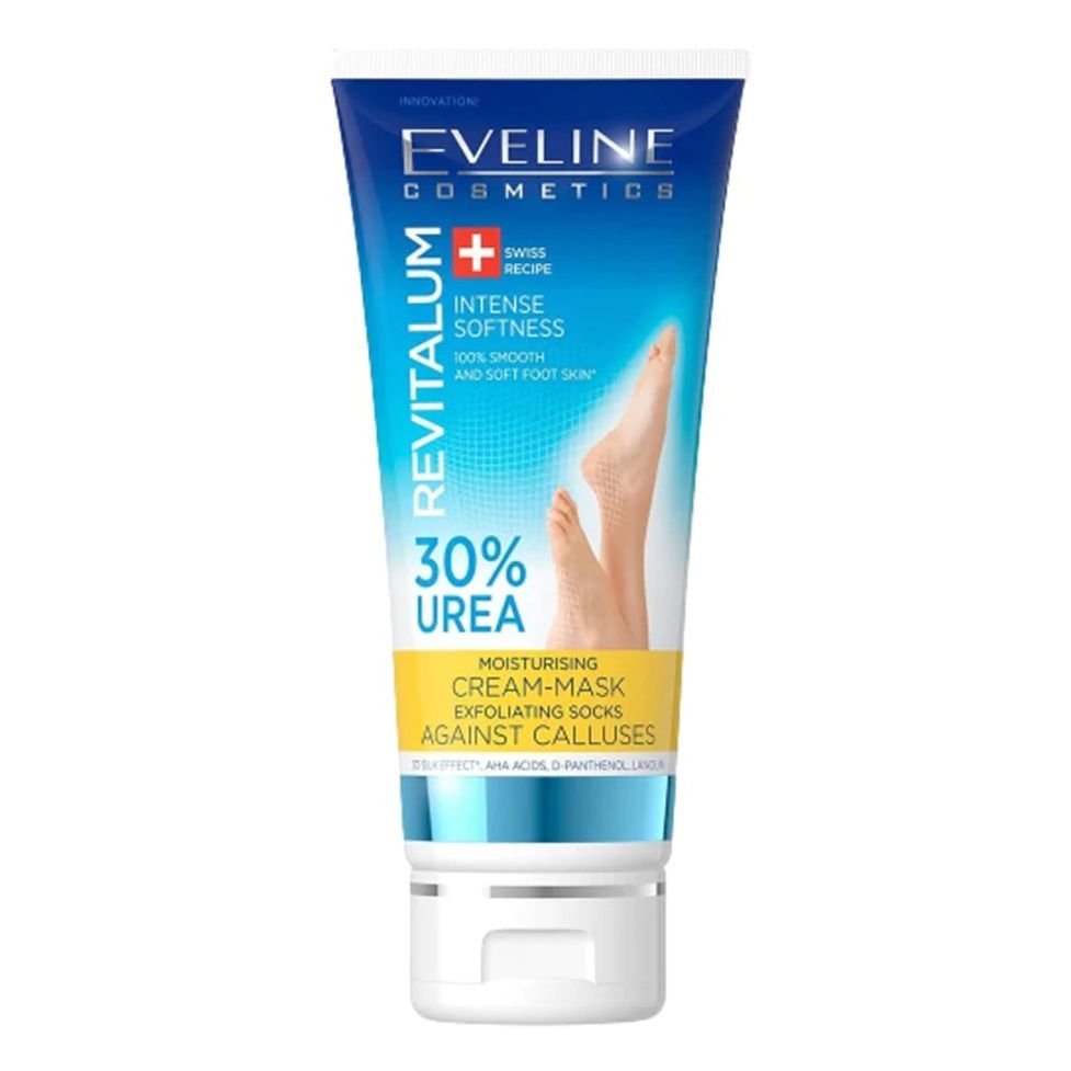 Eveline - "Revitalum" Creme-Maske für Füße, 30 % Urea