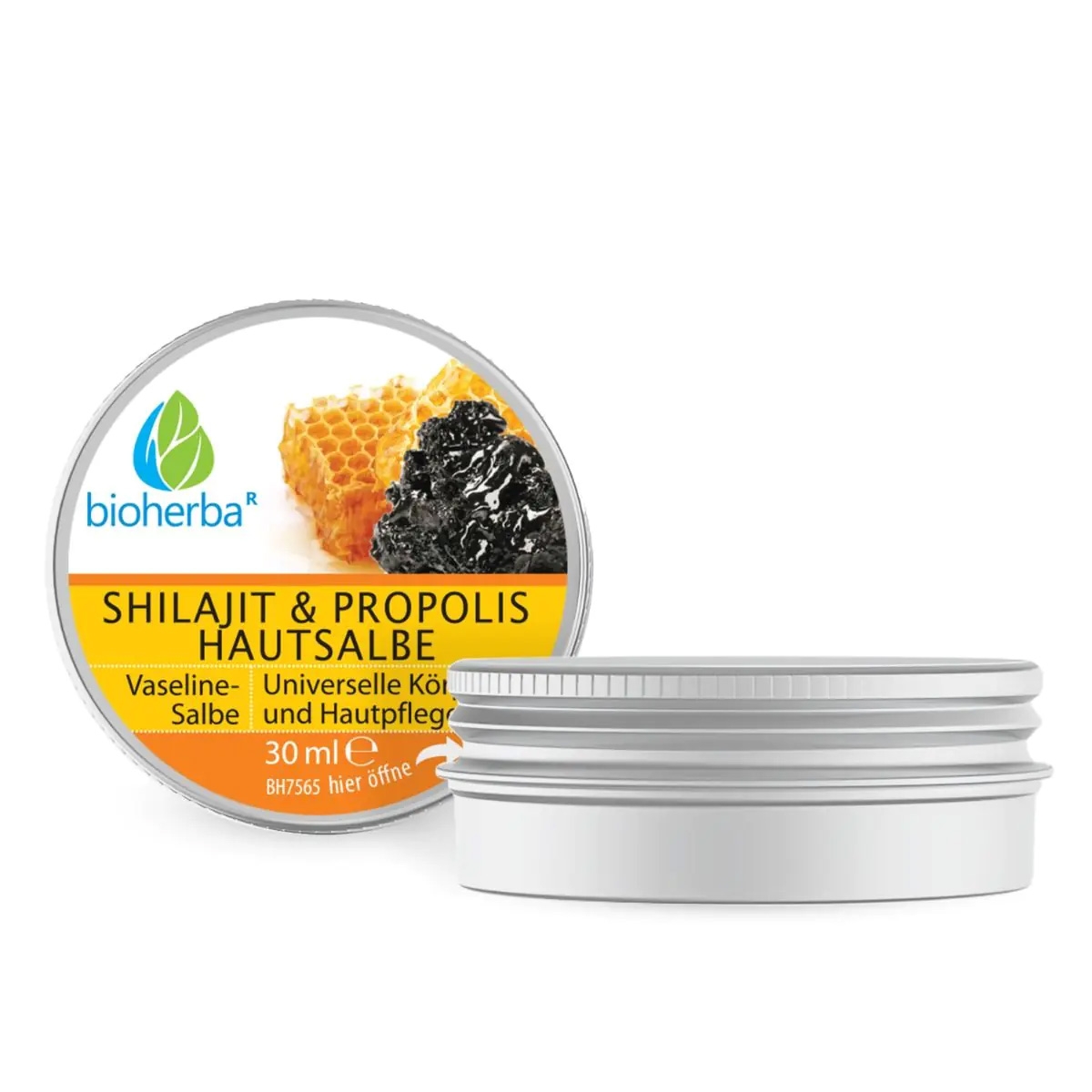 "Bioherba" - Shilajit & Propolis Universelle Hautsalbe, 30 ml