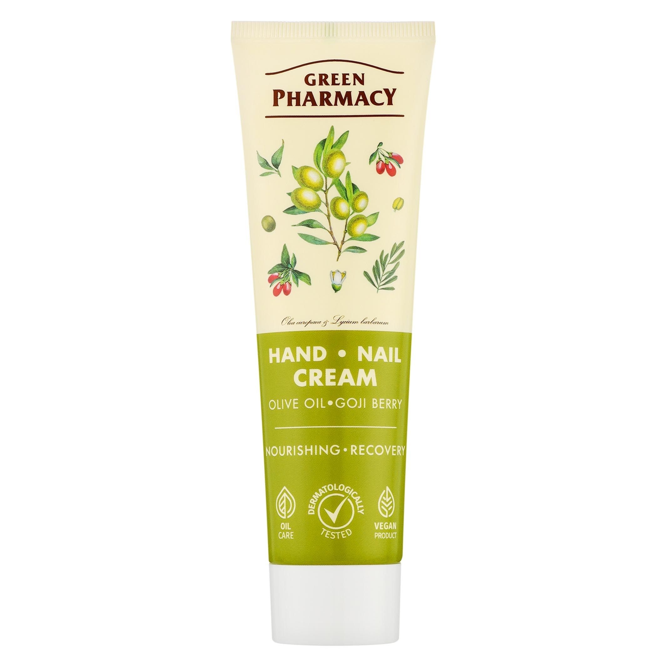 "Green Pharmacy" Handcreme "Olivenöl und Goji-Beeren", 100 ml