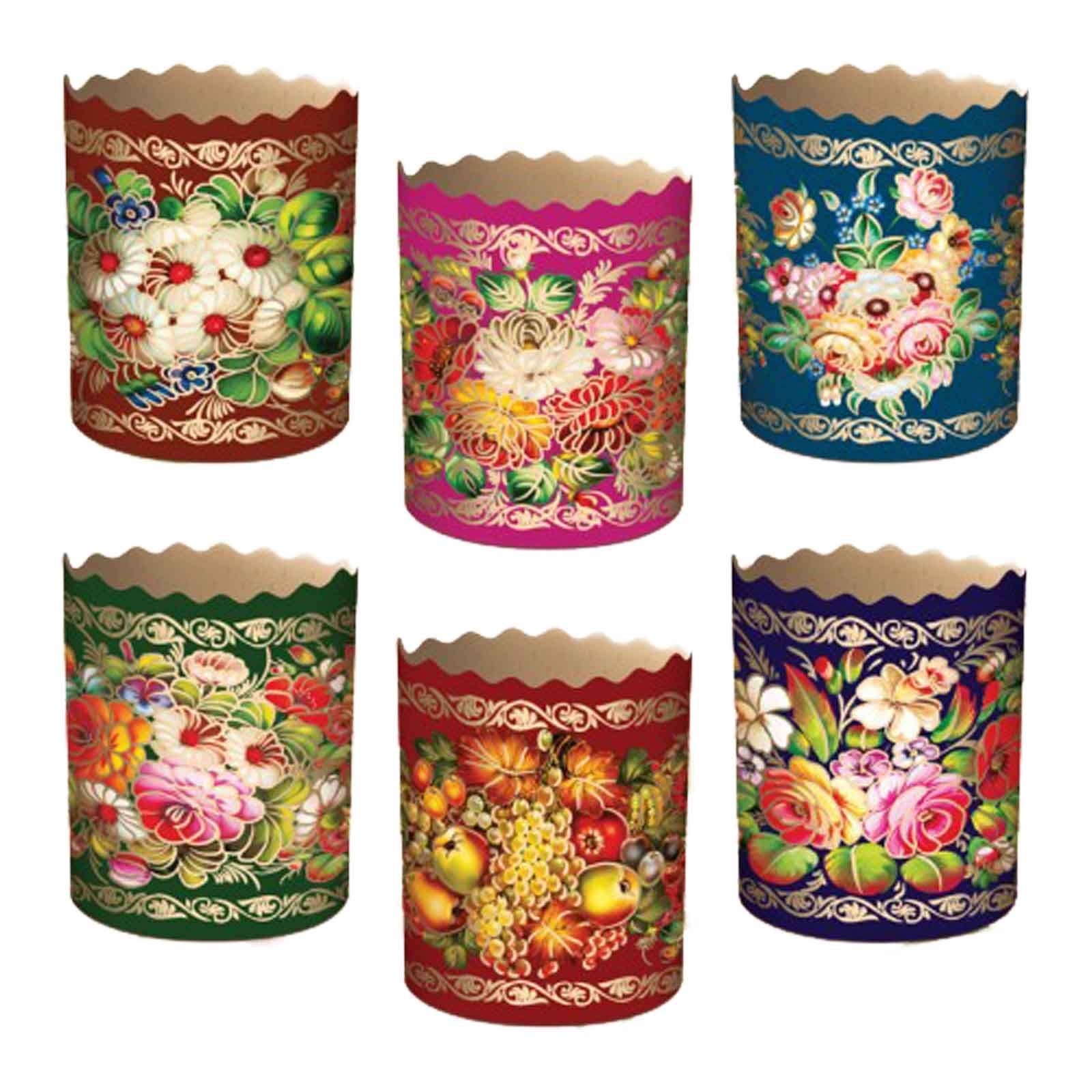 Backform für Osterkuchen "Zhostovo", 150 g, 70x85 mm