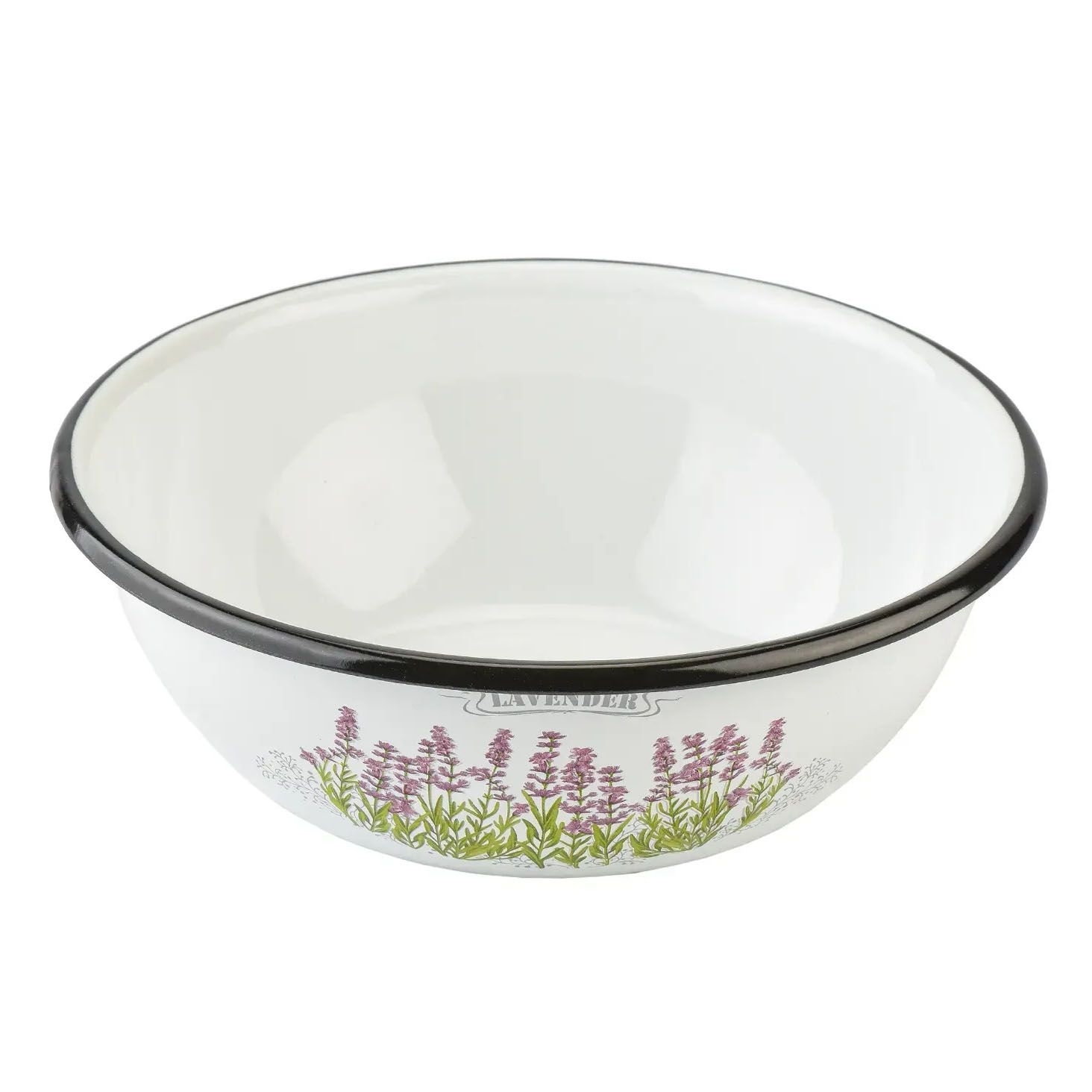 Schüssel emailliert  2,5 L "Lavender"