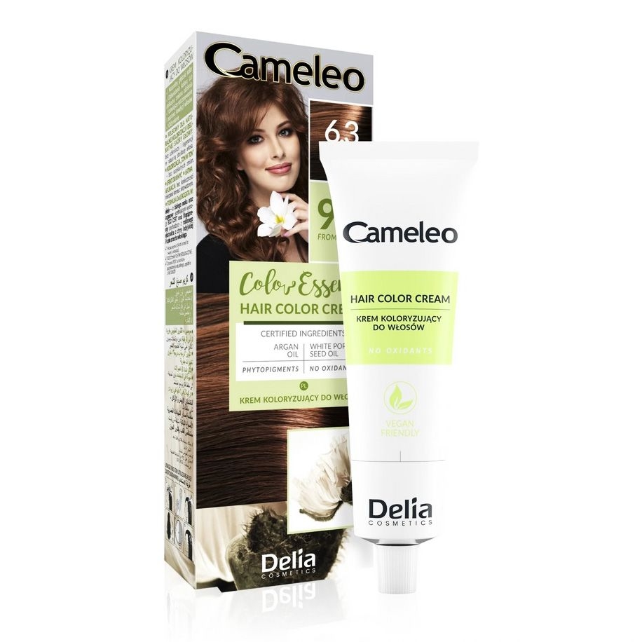 "Cameleo" "Color Essence", 6.3 goldene Kastanie, Natürliches Haarfärbe 2 in 1