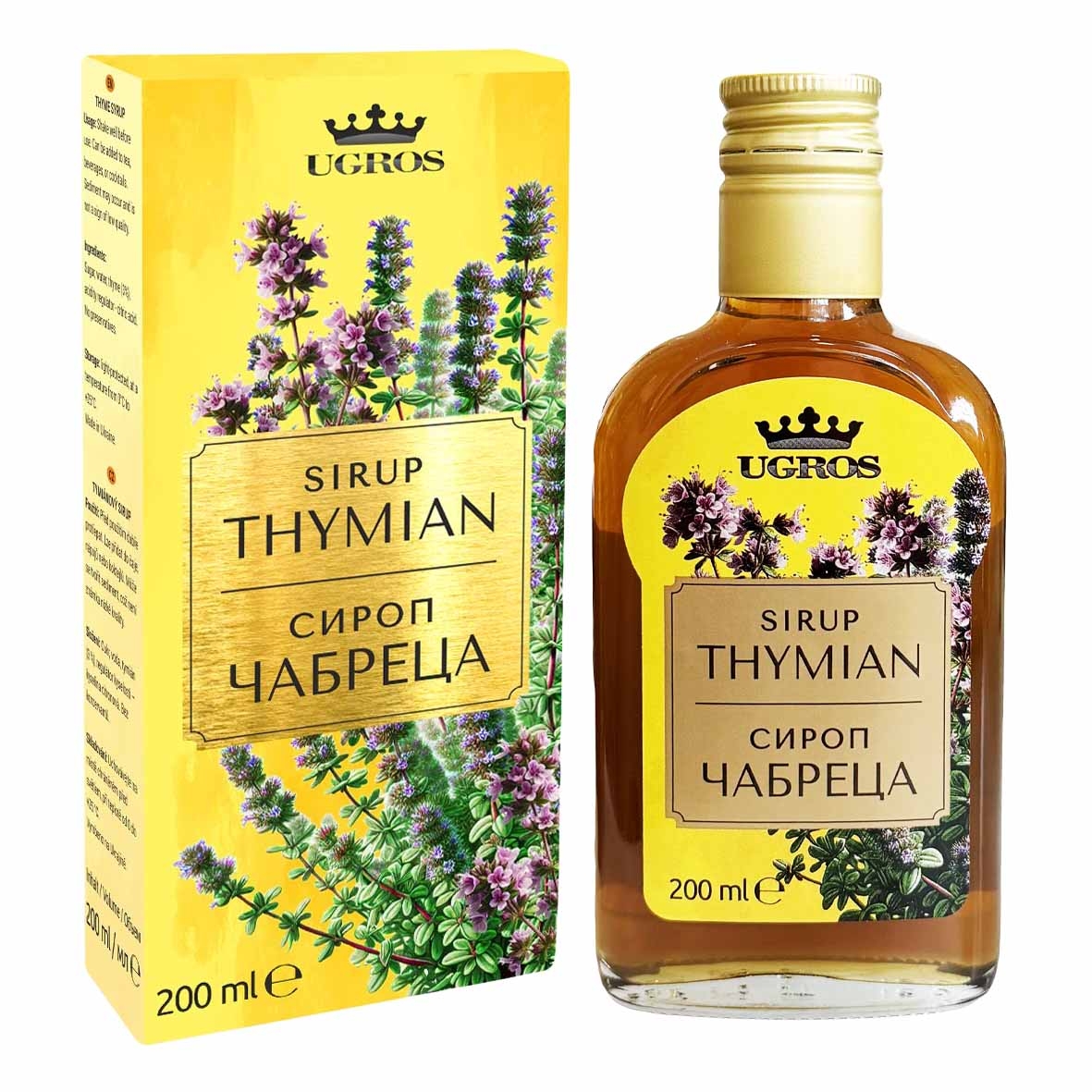 "Ugros" Sirup Thymian, 200 ml