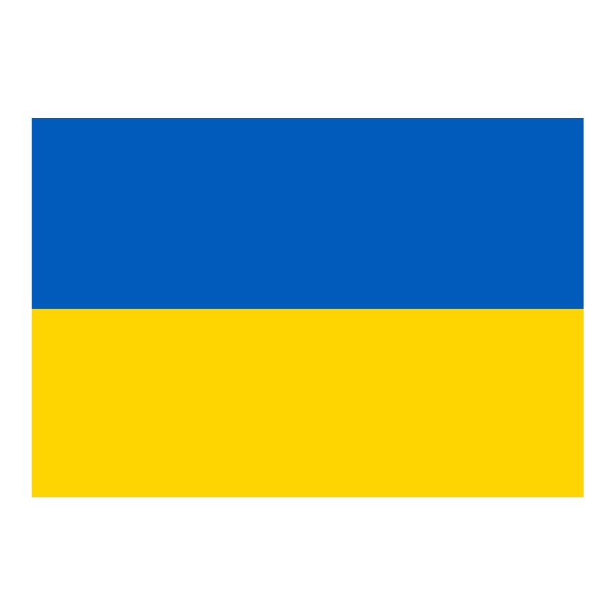 Flagge der Ukraine, 90 x 145 cm