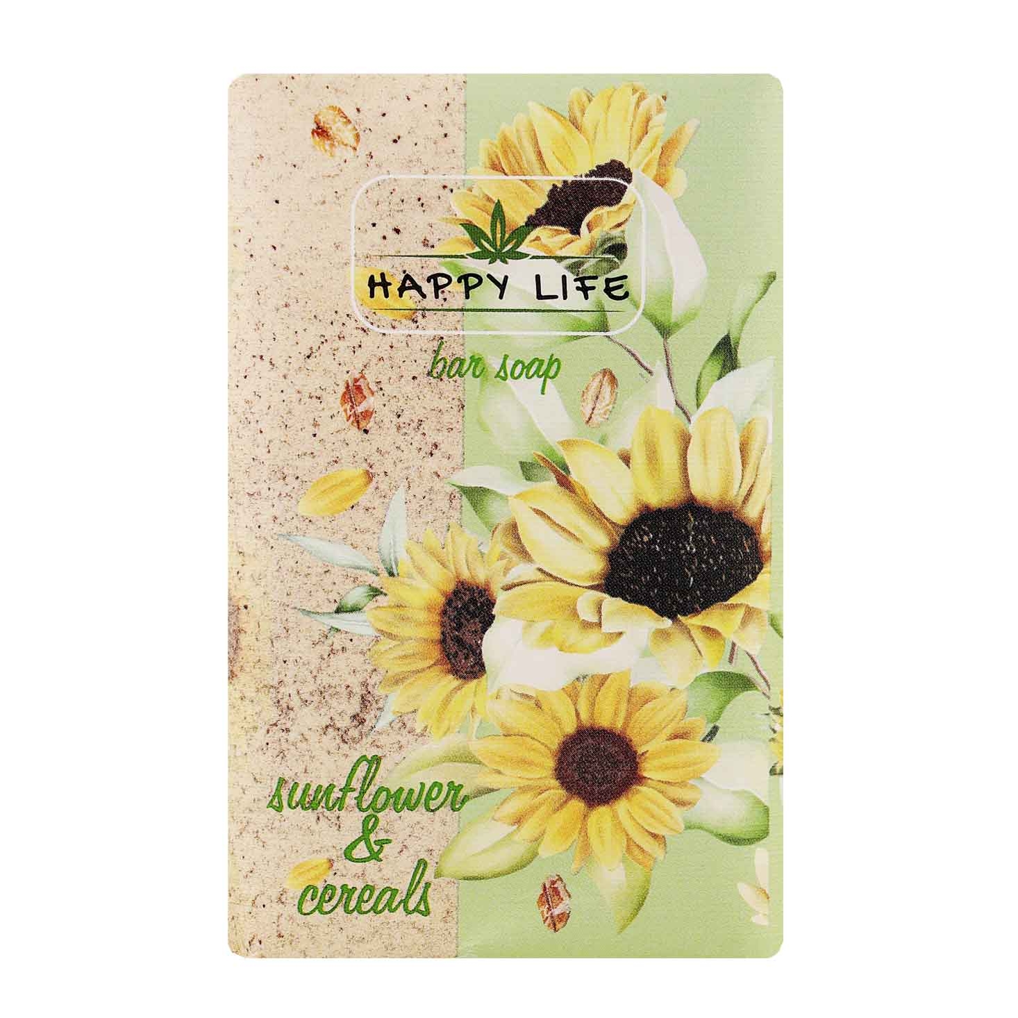 "Happy Life" Seife, "Sonnenblumen und Getreide", 180 g