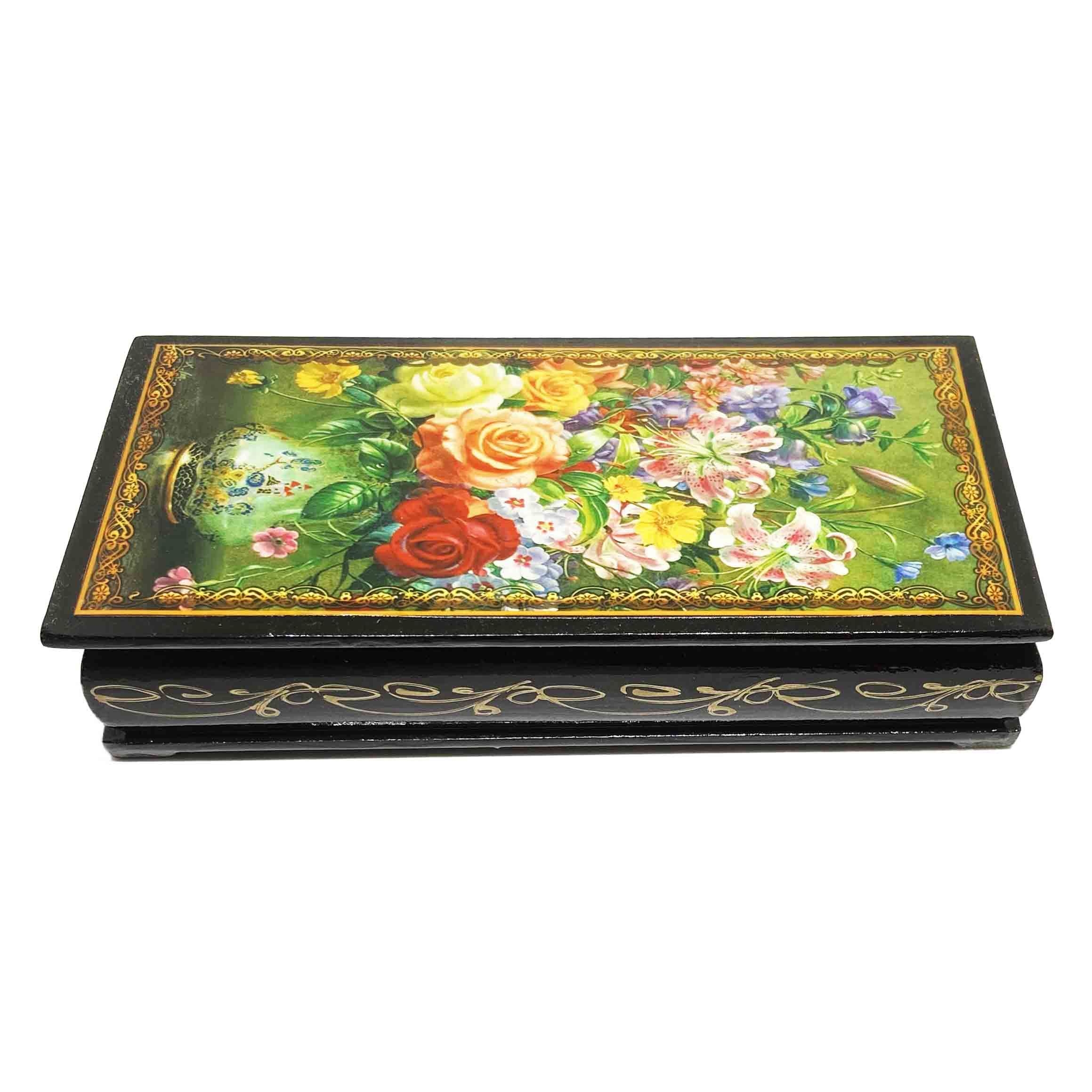 Souvenir Schatulle "Blumen", 17х8х4 cm