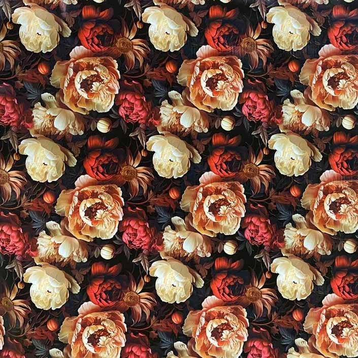 Tischdecke "Klassik", AS-876, Rosen, 20x1,4 m