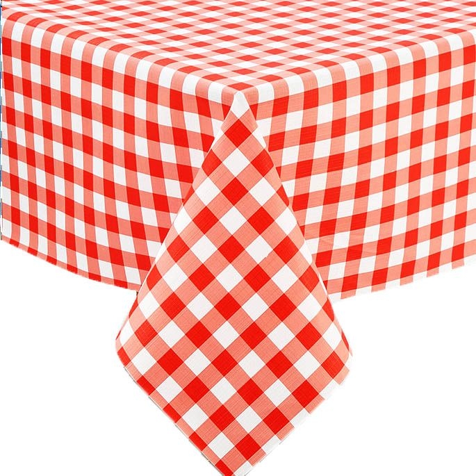 Клеенка "Классик", SJ474C (красная клетка), 20х1,4 м