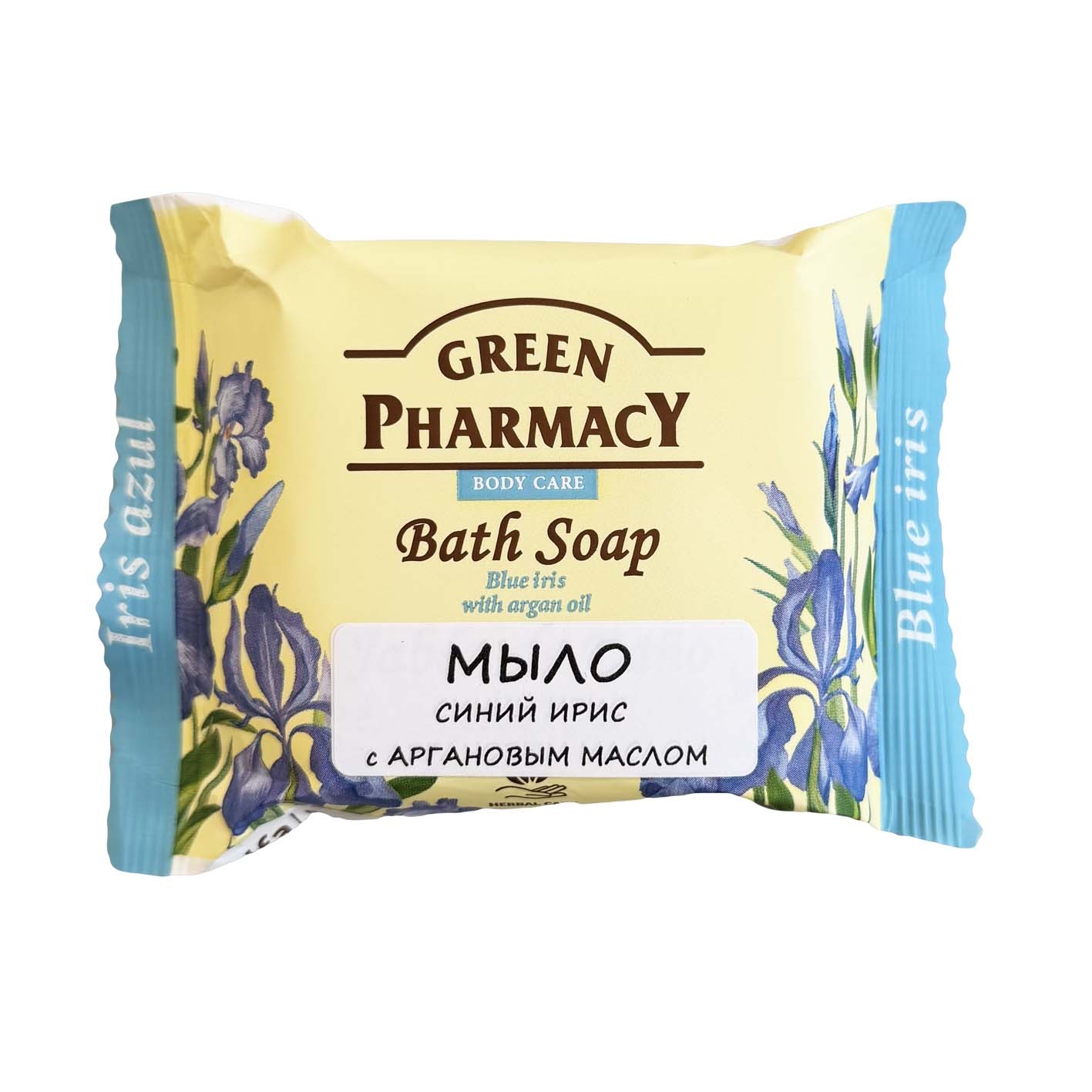 "Green Pharmacy" Badeseife "Blaue Iris mit Arganöl", 100 g