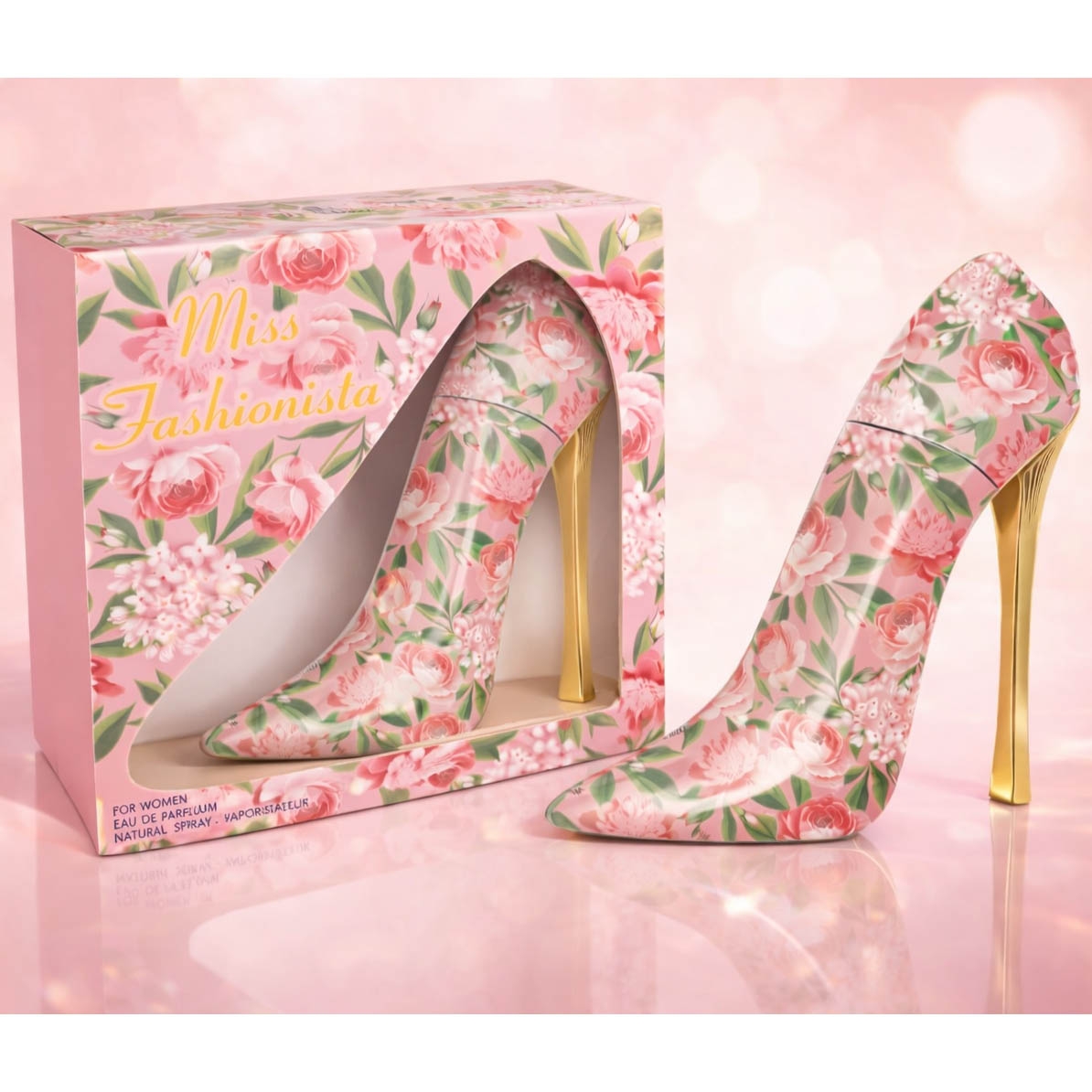 Женский парфюм "Miss Fashionista", розовая