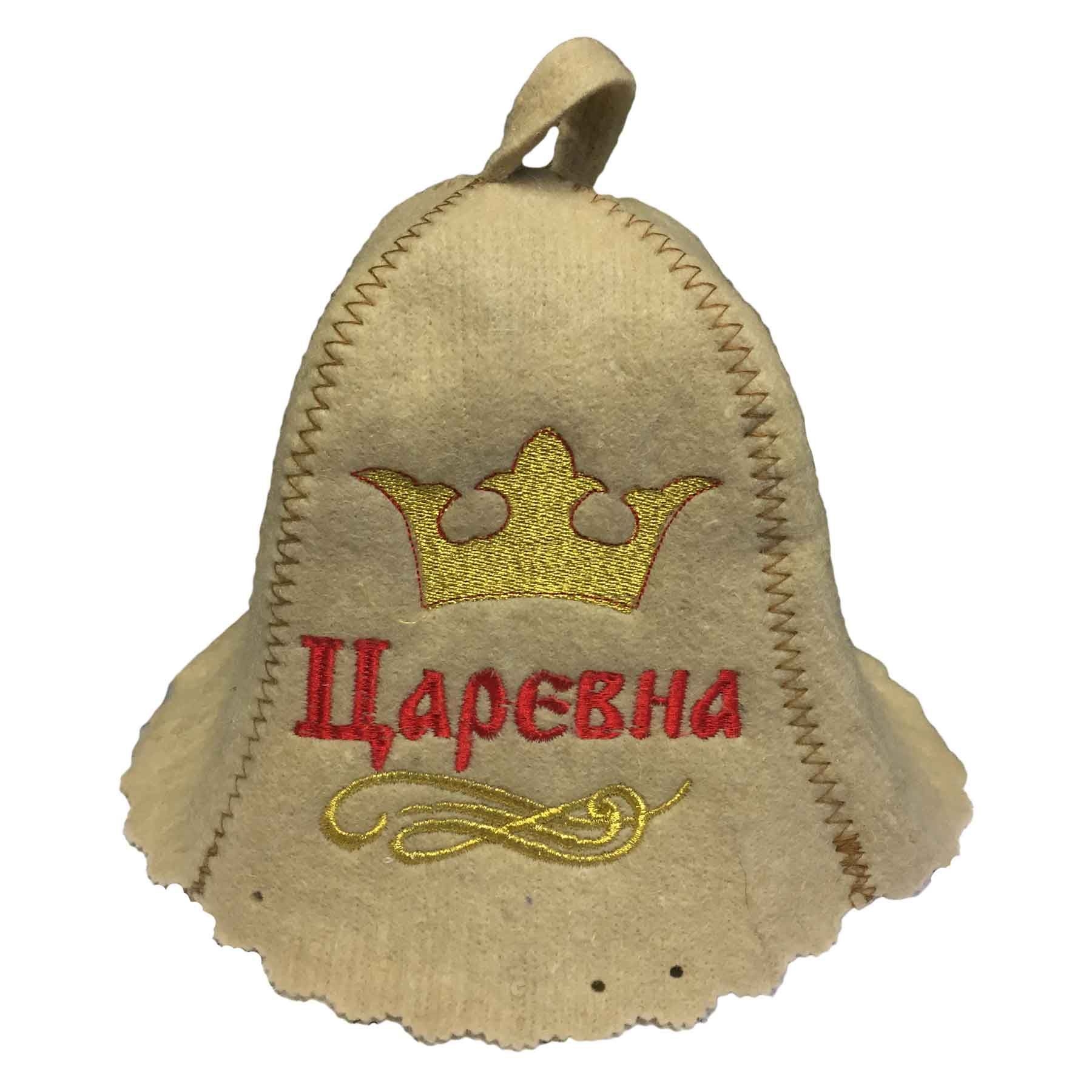 Filzhut für Sauna, "Царевна"