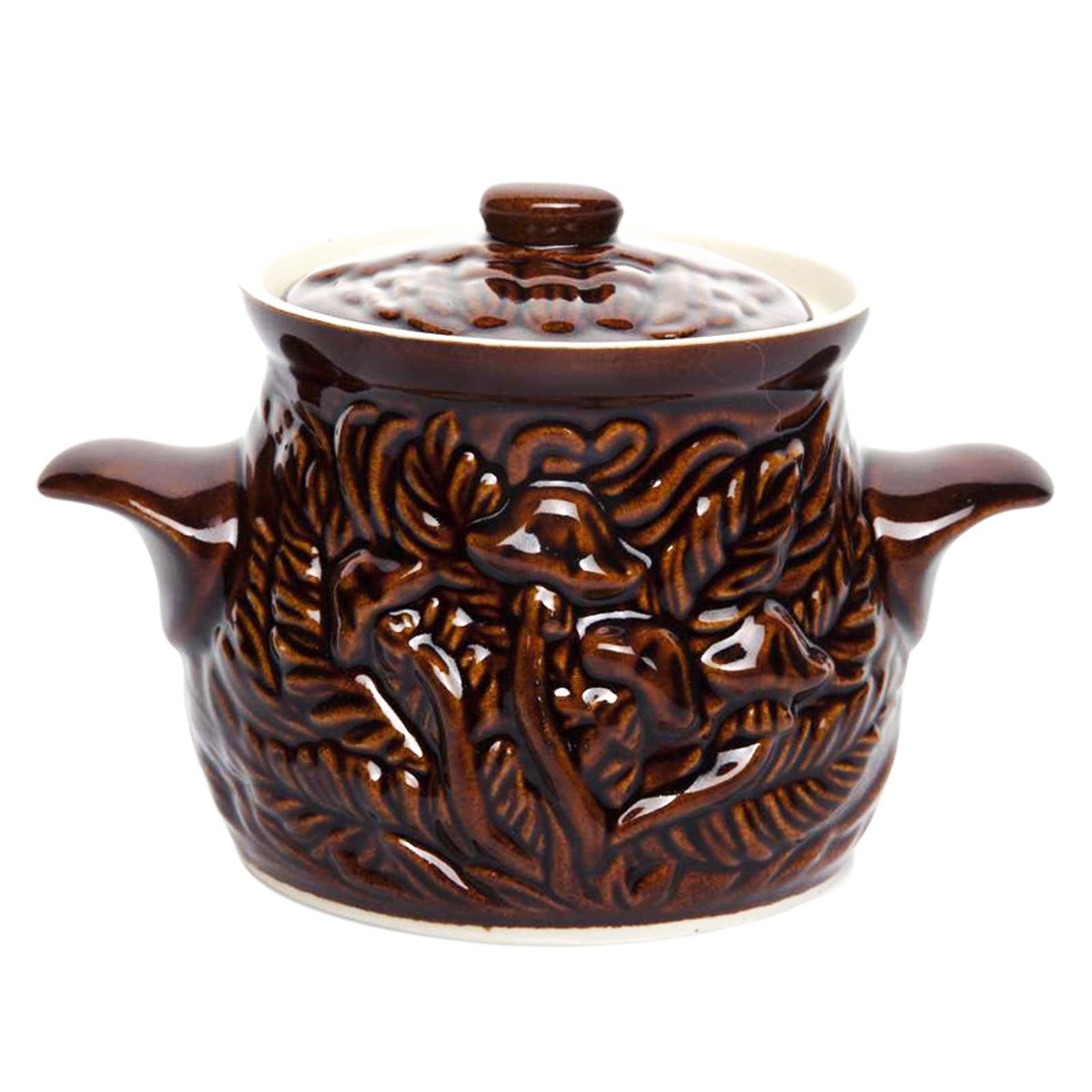 Keramiktopf mit Glanz "Pilze" , 600 ml, Set aus 6 St.