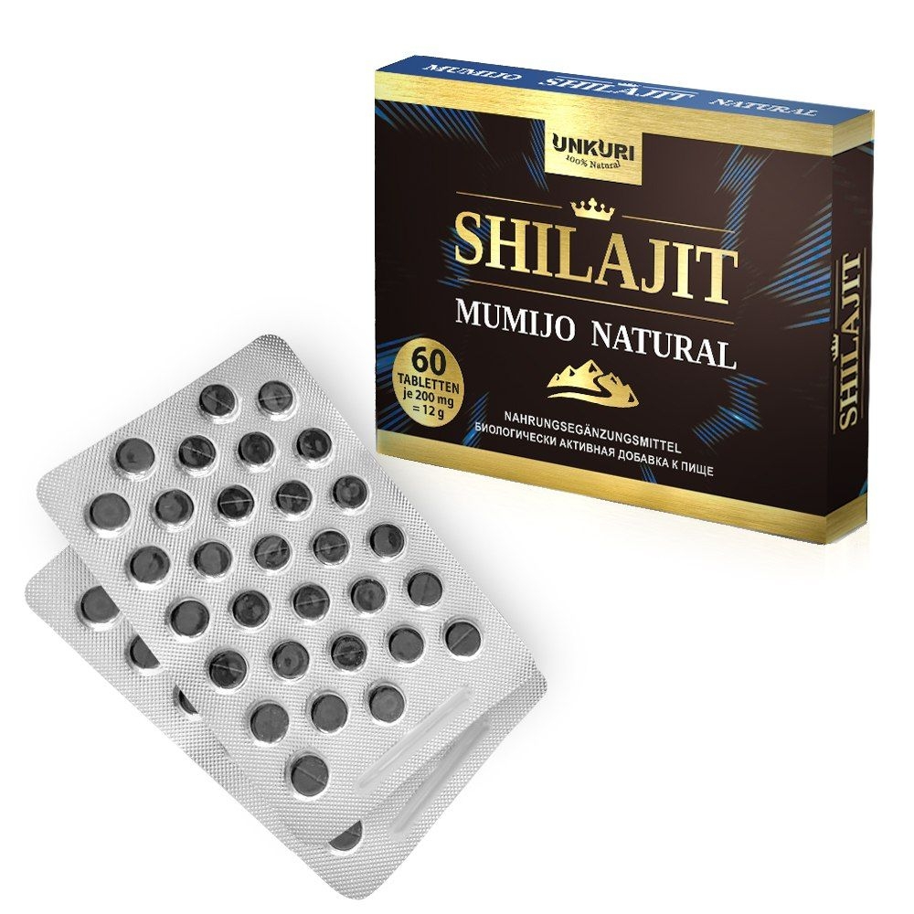 Mumijo "Shilajit", 60 Tabletten