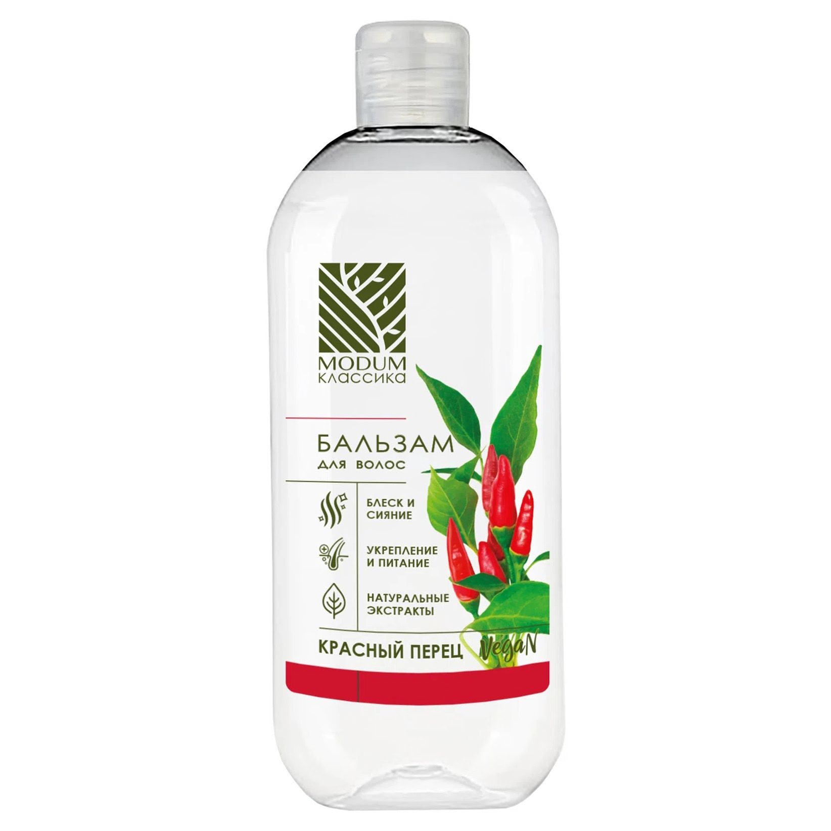 "Modum" Balsam für Haare, "Rot Chili", 400 ml