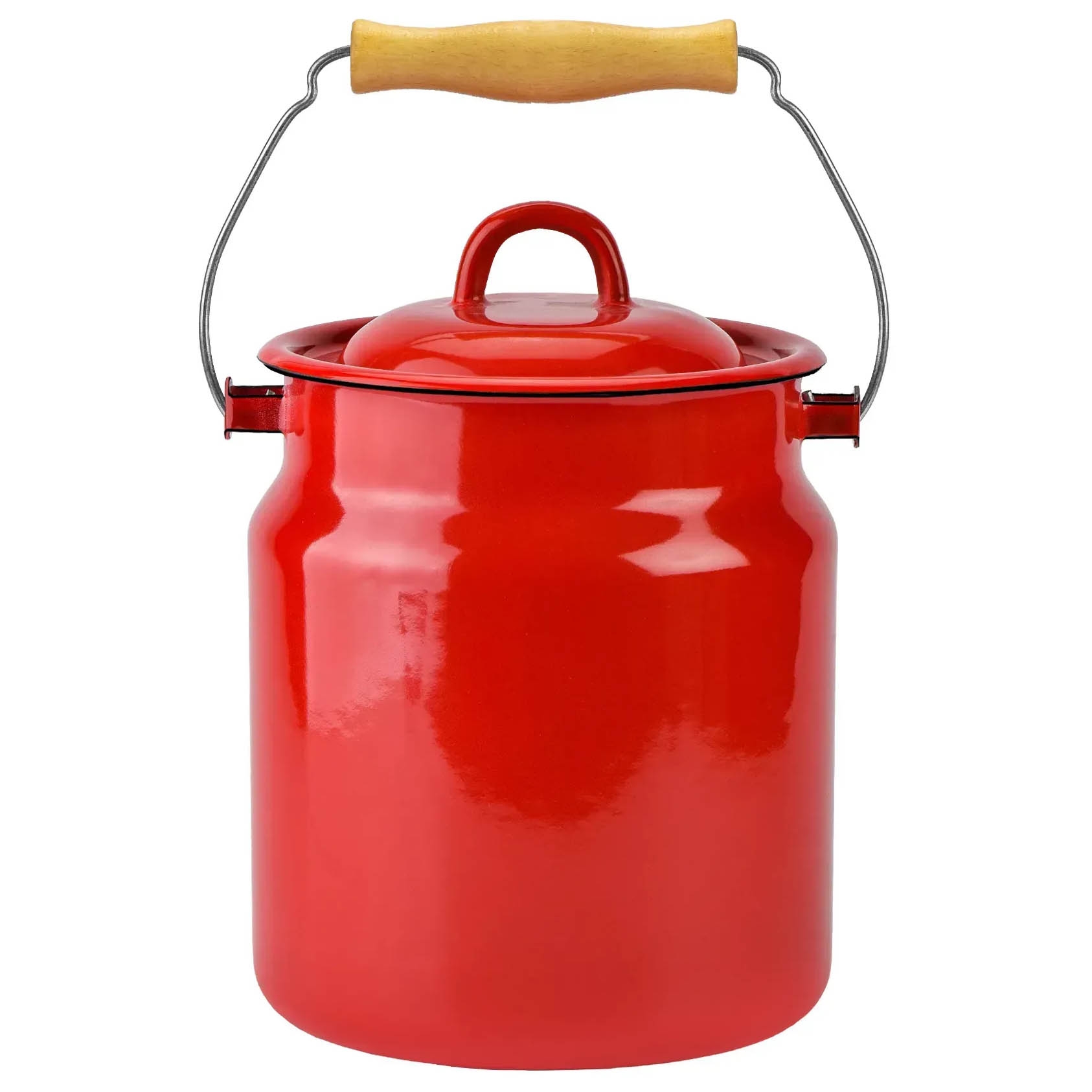 Transportkanne, emailliert, 3,5 L "Rot"