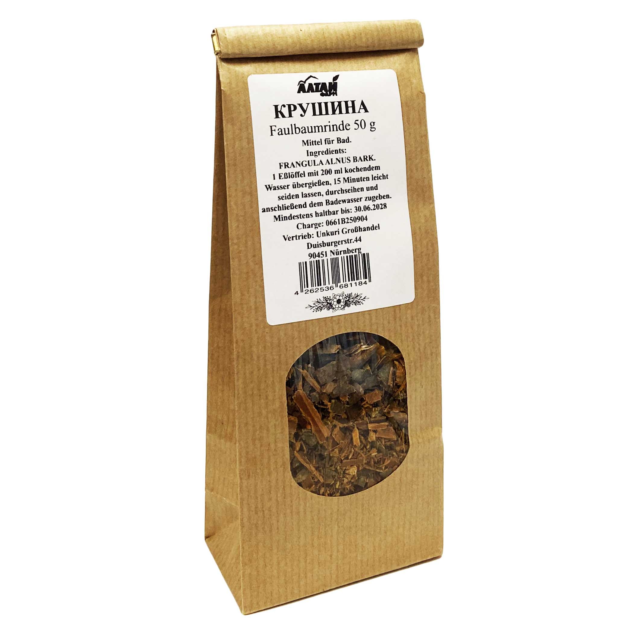 Altaj-Pharm - Faulbaumrinde, 50 g