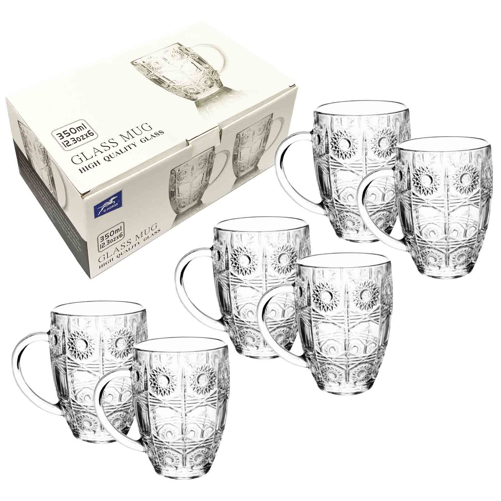 Set aus 6 Glasbecher, 350 ml (BMCB92127B-2)