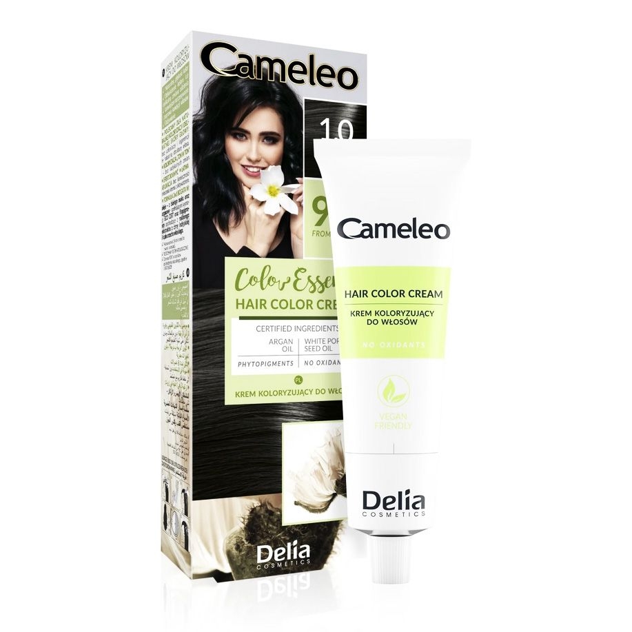 "Cameleo" "Color Essence", 1.0 Schwarz, Natürliches Haarfärbe 2 in 1