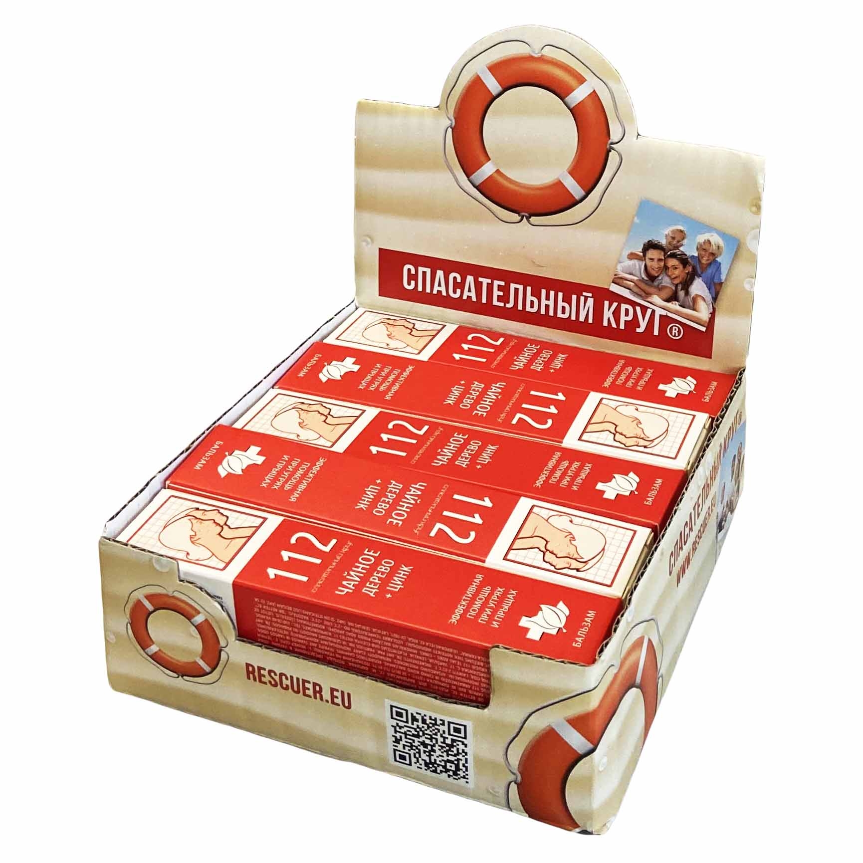 Palette Dr. Retter - 112-SOS, Creme-Balsam "Teebaum + Zink", 50 g