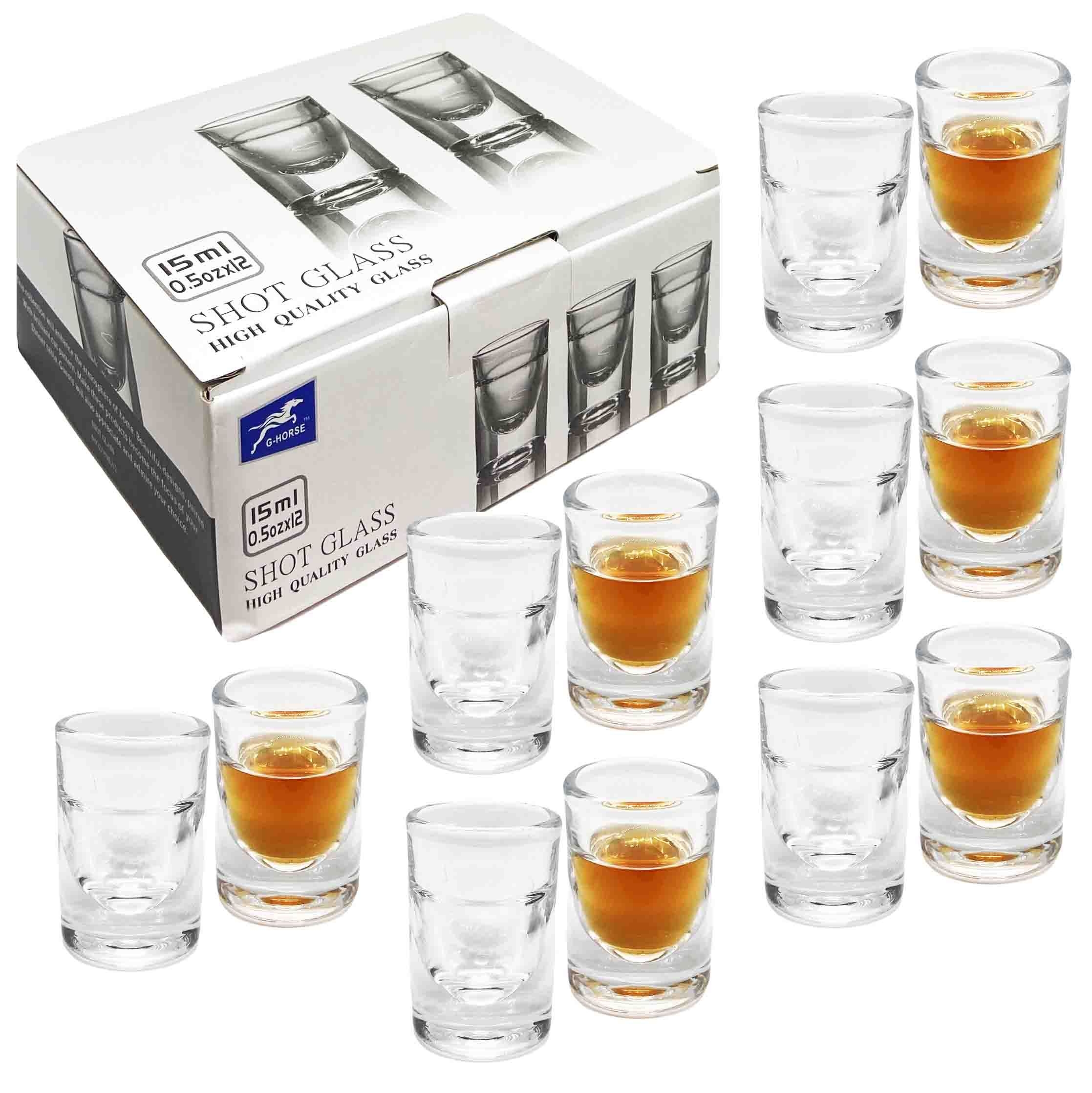 Wodkagläser Set aus 12 St., 15 ml (BMS001)