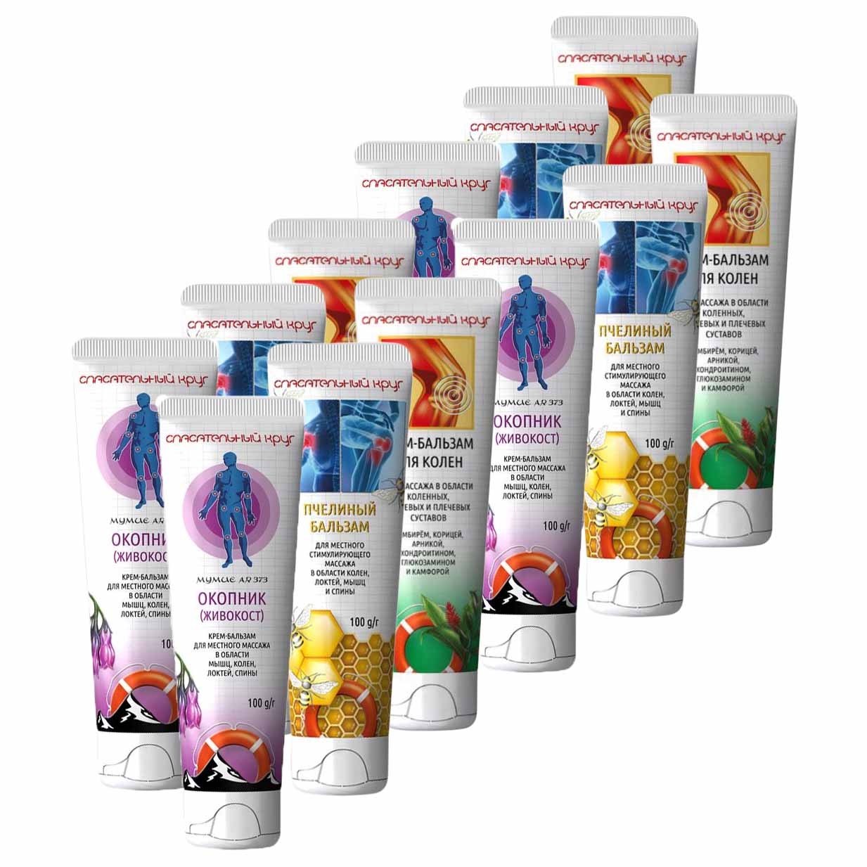 Dr. Retter - Palette "Okopnik 4 St.+Ptschelinyj 8 St.+mit Chondroitin 4 St", 100 g