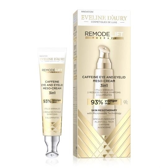 "D`Aury RemodeLift Therapy" Mesocreme für Augenlider und Augen mit Koffein, 15 ml