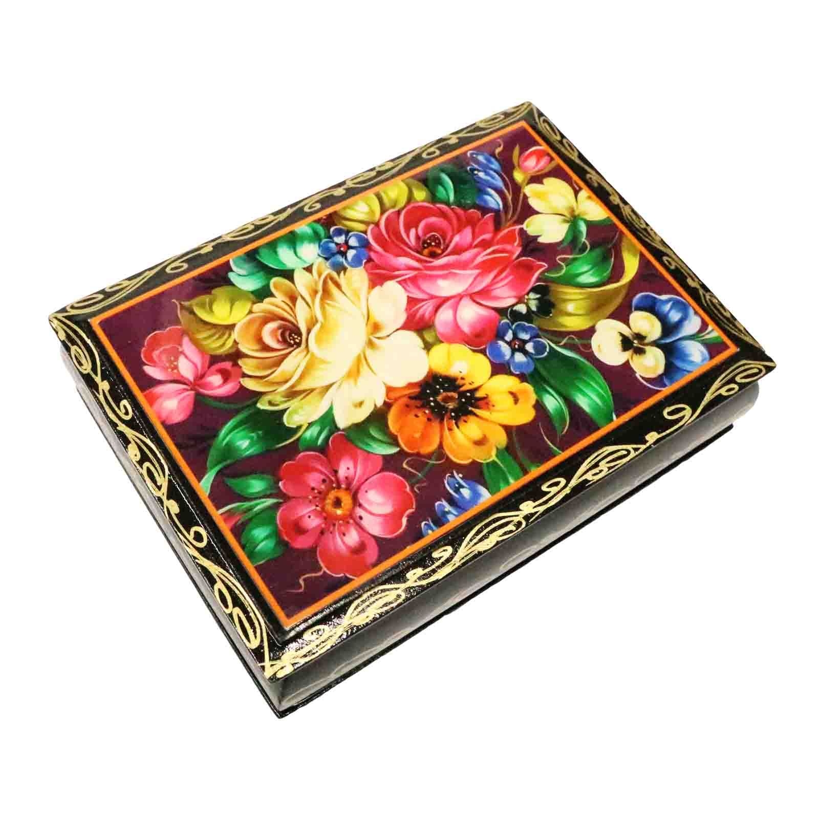 Souvenir Schatulle "Blumen", 14х10х4 cm